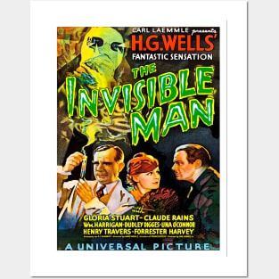 The Invisible Man 1933 Posters and Art